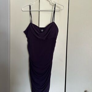 Macy’s Purple Spaghetti Strap Dress